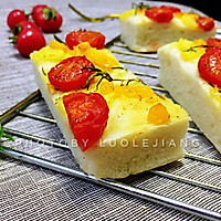 #餐桌上的春日限定#佛卡夏（一次发酵）的做法图解10