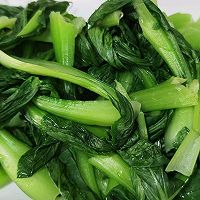 油泼小青菜的做法图解2