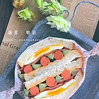 #我们约饭吧#糖果三明治的做法图解13