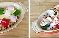 海鲜焗饭的做法图解3