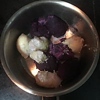 芋头紫薯派的做法图解1