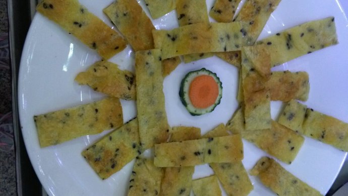 鸡蛋芝麻饼