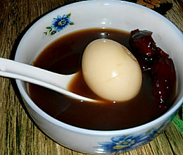 冬季阿胶鸡蛋红枣淡甜汤的做法