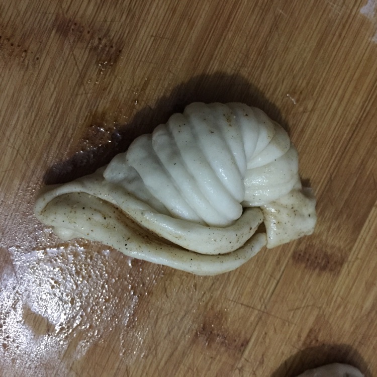 花卷之海螺的做法图解2