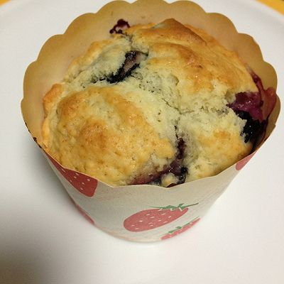 蓝莓麦芬蛋糕