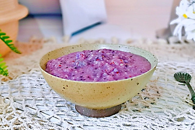 紫薯藜麦小米粥