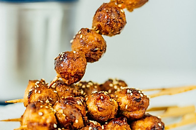 照烧鸡肉丸子
