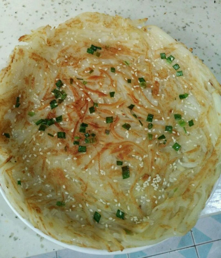 土豆丝饼的做法