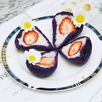 健康餐–心太软（紫薯山药草莓）的做法图解14