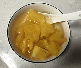 自制菠萝罐头的做法