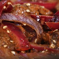 孜然牛肉—迷迭香的做法图解6