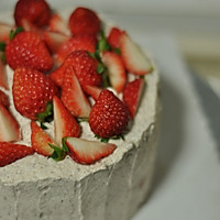 巧克力草莓奶油蛋糕#九阳烘焙剧场#的做法图解7