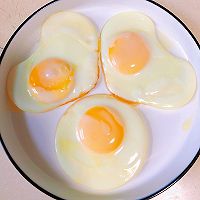 #丘比小能手料理课堂#低热量-日式油醋爱心蛋的做法图解6