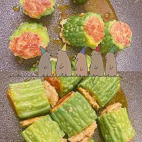 苦瓜酿肉的做法图解7