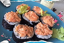龙虾沙拉寿司的做法