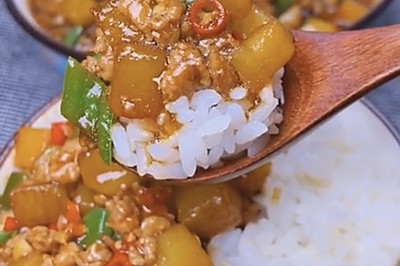 肉末土豆