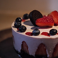 草莓酸奶慕斯蛋糕的做法图解11
