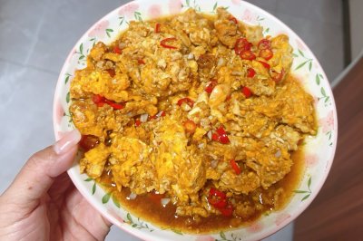 醋爆鸡蛋