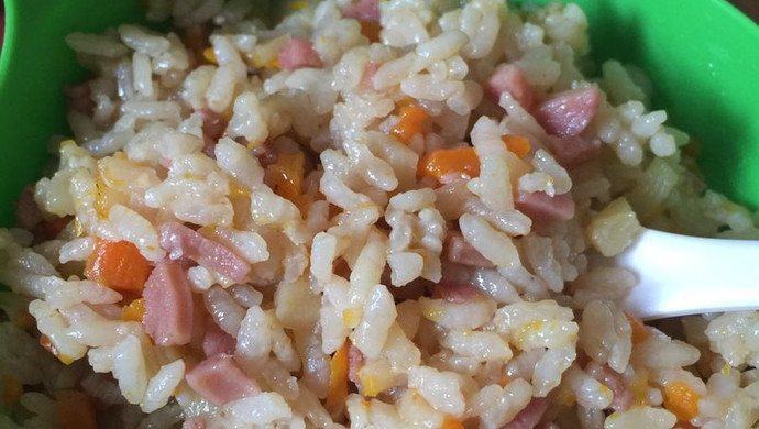 宝宝时蔬咸干饭