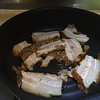 紫菜苔炒肉的做法图解1