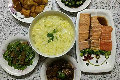 #晒出你的团圆大餐#