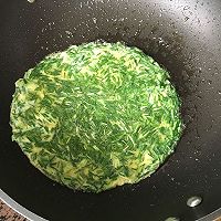 韭菜厚蛋烧的做法图解6