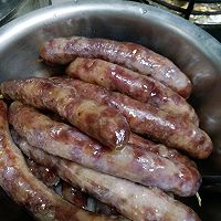 自制香肠的做法图解4