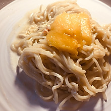 #精品菜谱挑战赛#超快手奶油意面（泡面）