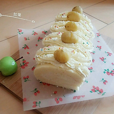 栗子蛋糕卷