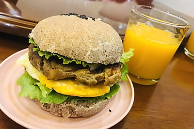 麦香牛肉汉堡