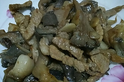 蘑菇炒肉