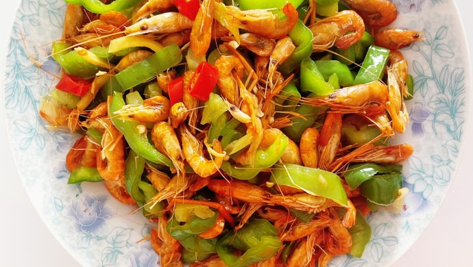 青椒小河虾