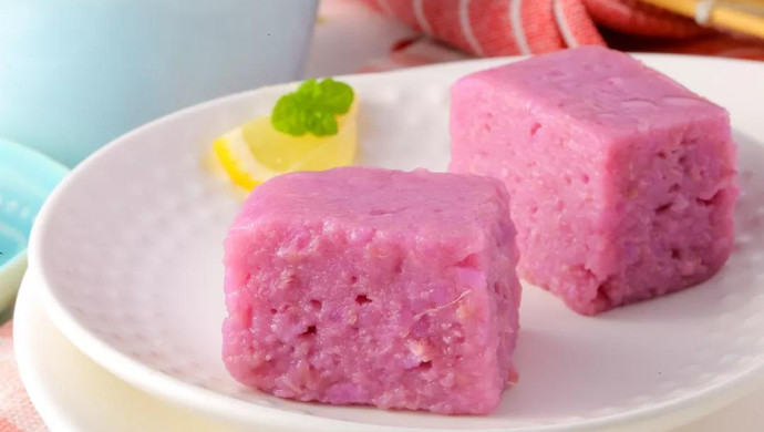 紫薯米糕 宝宝辅食食谱