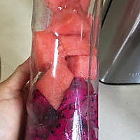 火龙果西瓜汁＃单挑夏天＃的做法图解4