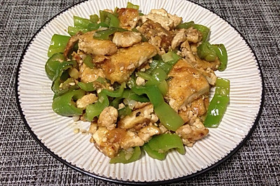 辣椒煎豆腐