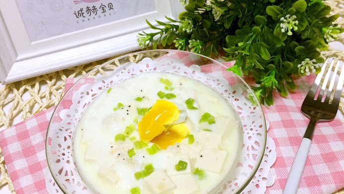 豆腐蒸蛋