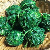 荠菜鸡蛋粉条炸油角的做法图解2