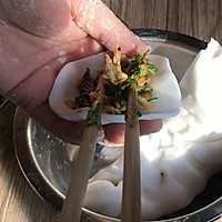 #夏日开胃餐#韭菜鸡蛋水晶饺的做法图解11