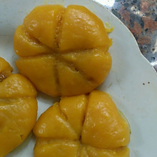 手残版玫瑰花南瓜饼