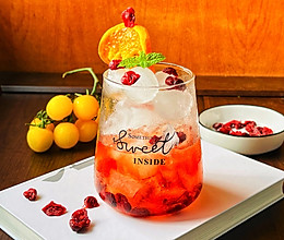 #确幸即“莓”好 让生活“蔓”下来#蔓越莓汁冰饮的做法