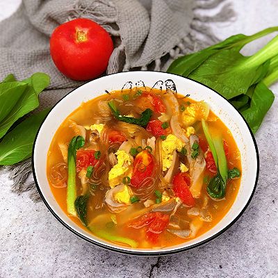 番茄蘑菇鸡蛋汤
