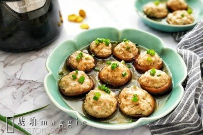 鲜香菇酿肉（家庭版）
