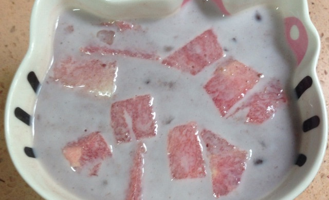 红豆沙西米露
