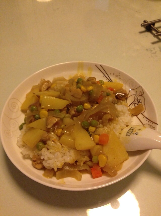 简单好吃的咖喱饭的做法图解1