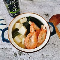 鲜虾豆腐海带汤的做法图解11