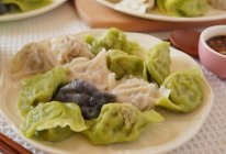彩色水饺的做法