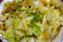甘蓝炒肉的做法