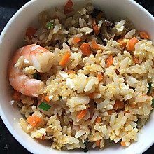 耳光炒饭（干贝鲜虾炒饭）