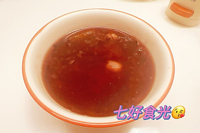 温暖生活好滋味~黑米糯米粥