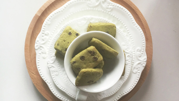 【抹茶蜜豆曲奇饼干】